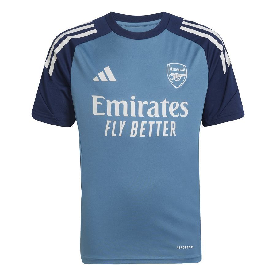 Arsenal Training T-Shirt Tiro 25 - Blackened Blue/Night Indigo Kids-SoccerKits Hub | Buy Soccer Jerseys Online